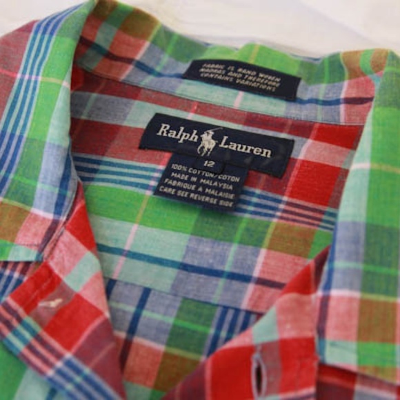 🌵Ralph Lauren short sleeve button down shirt - Picture 4 of 5